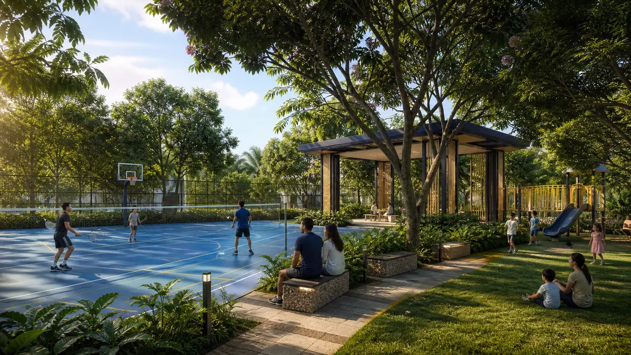 Sobha Hennur outdoor recreation and family activity context